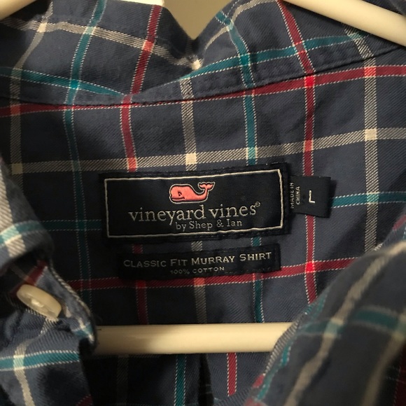 Vineyard Vines Classic Fit Murray Shirt - Large - Picture 3 of 4